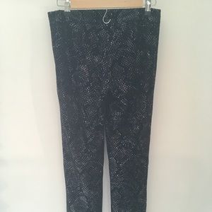 Betsy Johnson Faux Snake Skin Pants